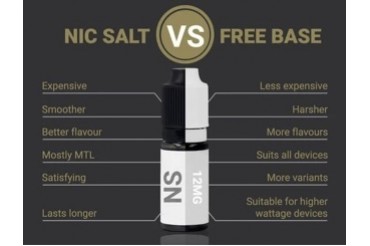 What Is The Difference between Freebase and Nic Salts?